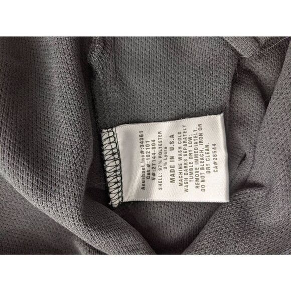 FootJoy Mock Neck Long Sleeve Shirt Mens L Large Golf Black Undershirt Embroider - Picture 5 of 9